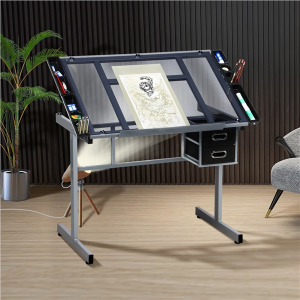 Adjustable Drafting Drawing Craft Table