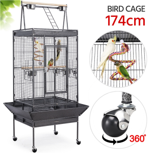 H68.5\'\' Play Top Parrot Cage