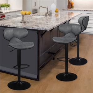 2pcs Swivel Bar Chair